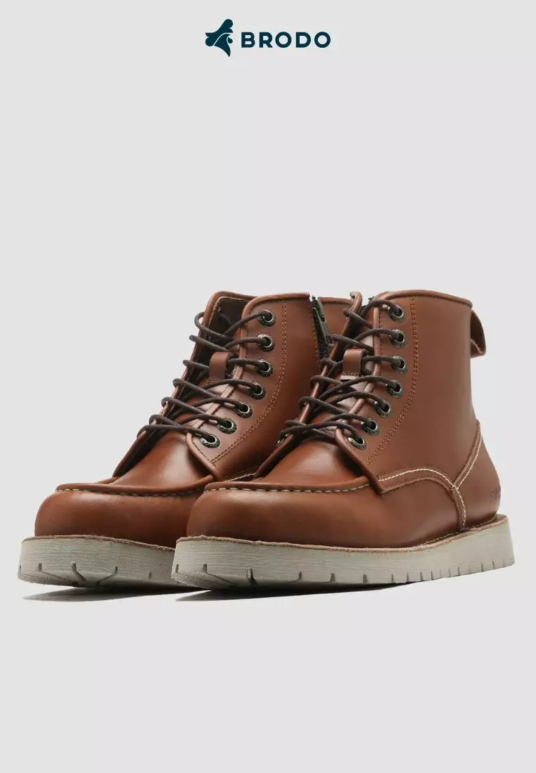 BRODO - Bianco Boots Heritage Brown