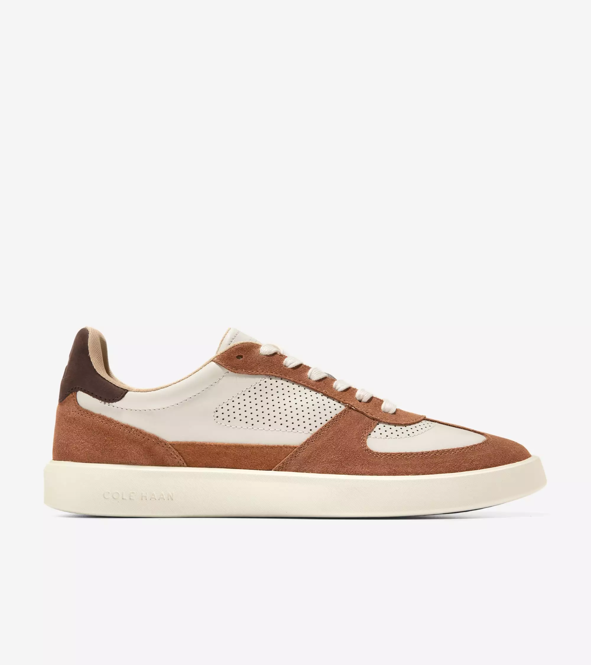 Cole Haan Man Grand Crosscourt Modern Turf S - Sepatu Pria (Medium Brown)