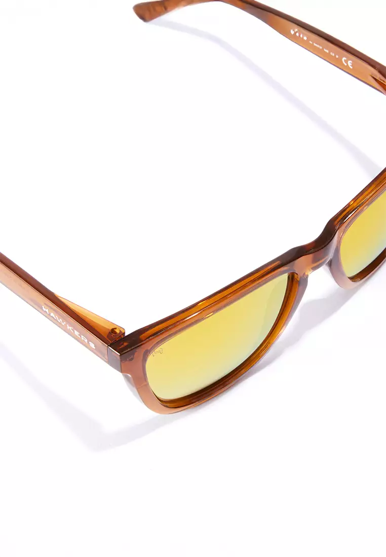 One Raw - Polarized Caramel Daylight Sunglasses for Men and Women, Unisex. Official Product designed and Made in Spain