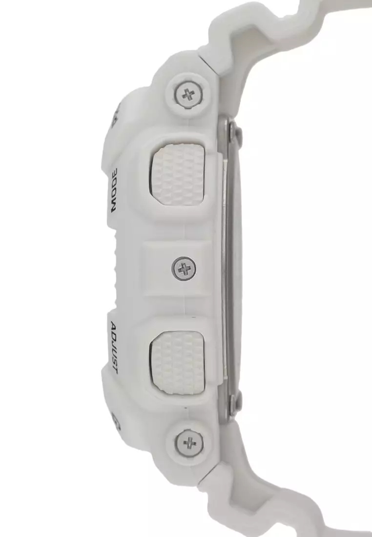 Casio G-SHOCK Jam Tangan Pria - White - Resin - GA-100MW-7ADR