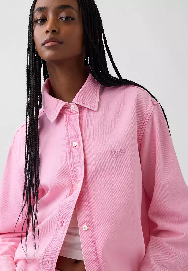Ultra-Soft Denim Logo Shirt