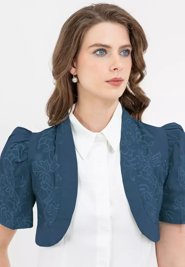 Azali Butterfly Sleeves Filipiniana Bolero