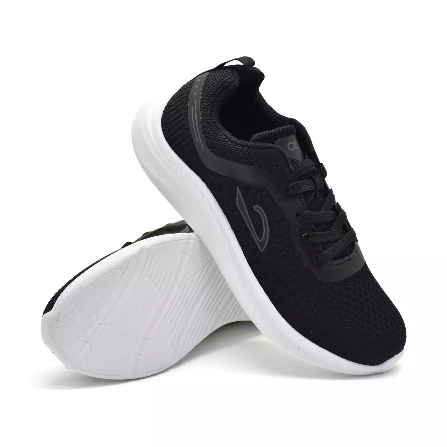 Carvil Sepatu Pria Drakar-LM Black/White