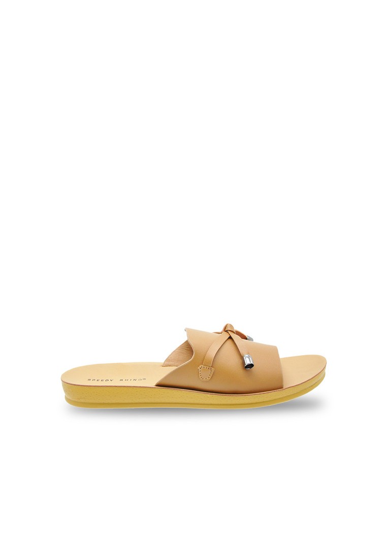 Ribbon Slip On Sandals