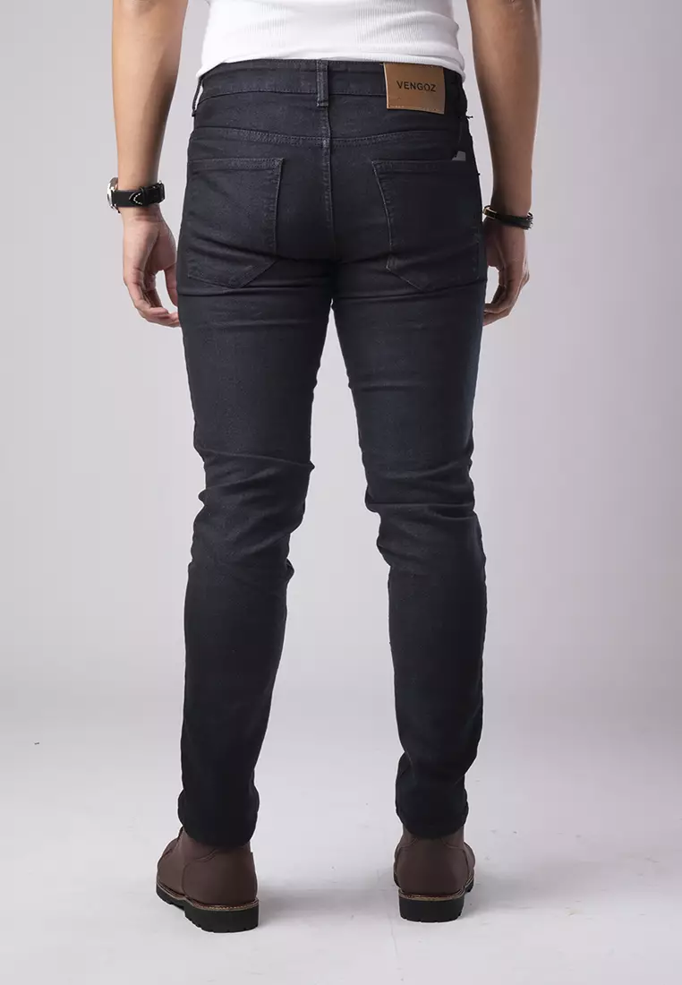 Slim Fit Jeans Jet Black