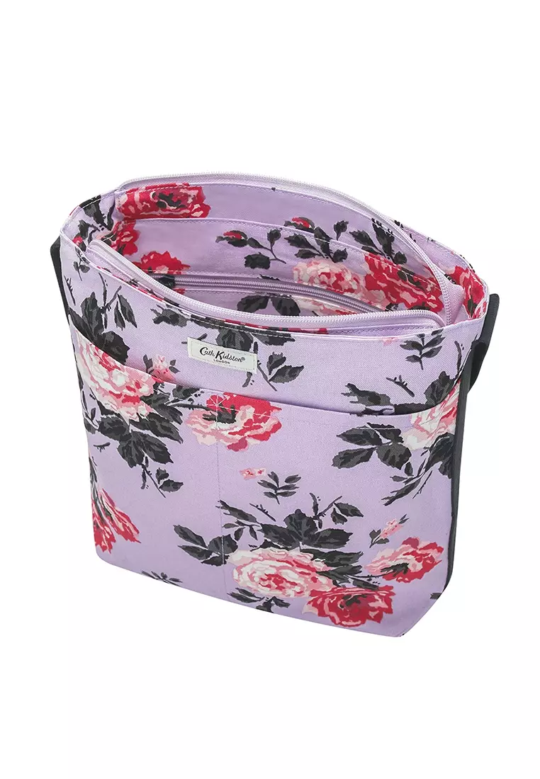 Buy Cath Kidston 30 Years Rose Zipped Messenger Bag 2024 Online