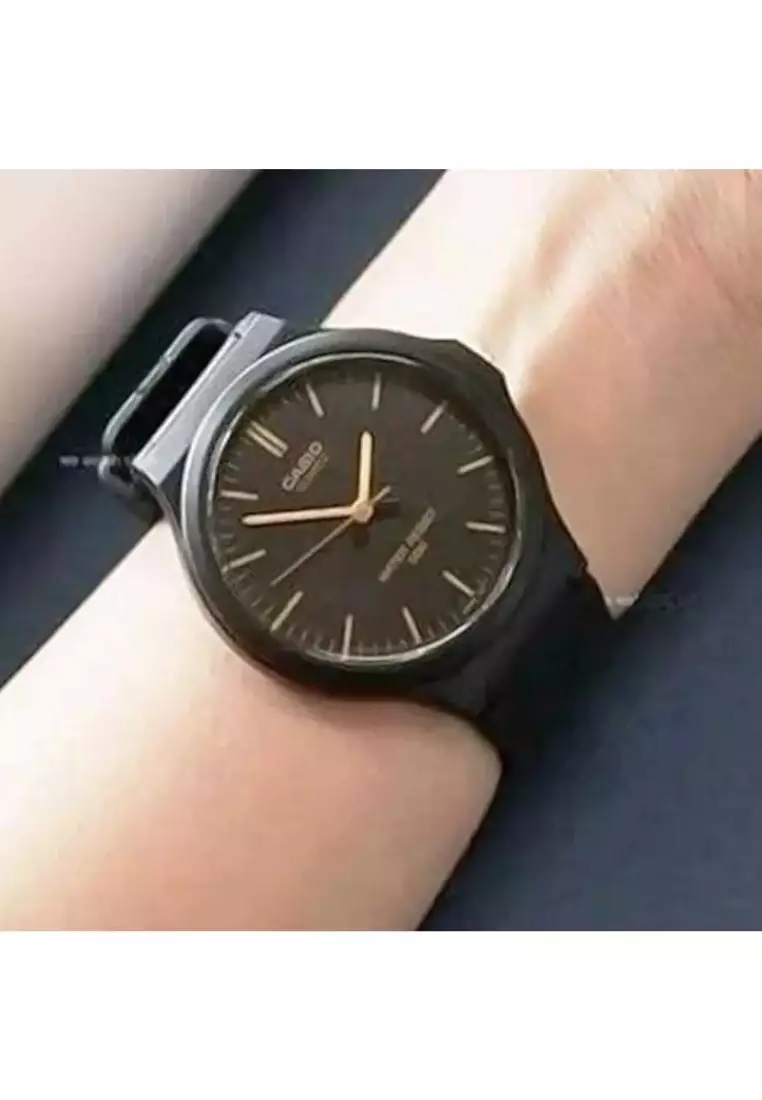 Men's Analog Watch MW-240-1E2V Black Resin Band
