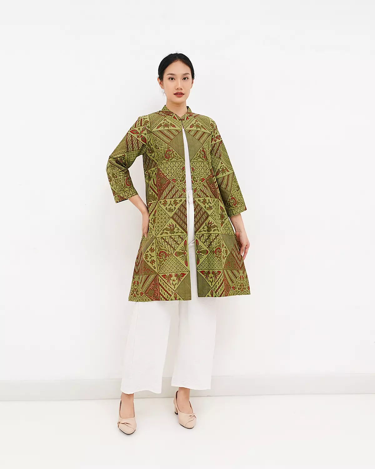 Outer Batik Motif Tambal Modern 2