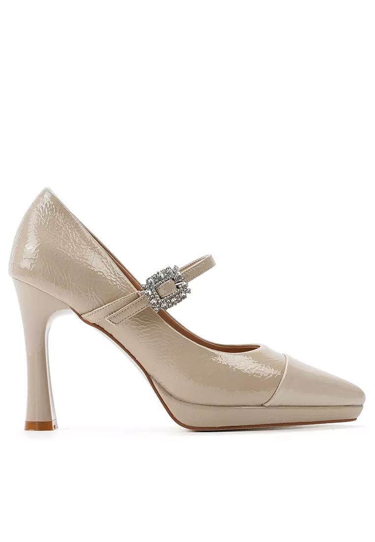 Discount on Twenty Eight Shoes  shoes - SKU: 10CM ‌Platform Patchwork Mary Jane Shoes IF10520
