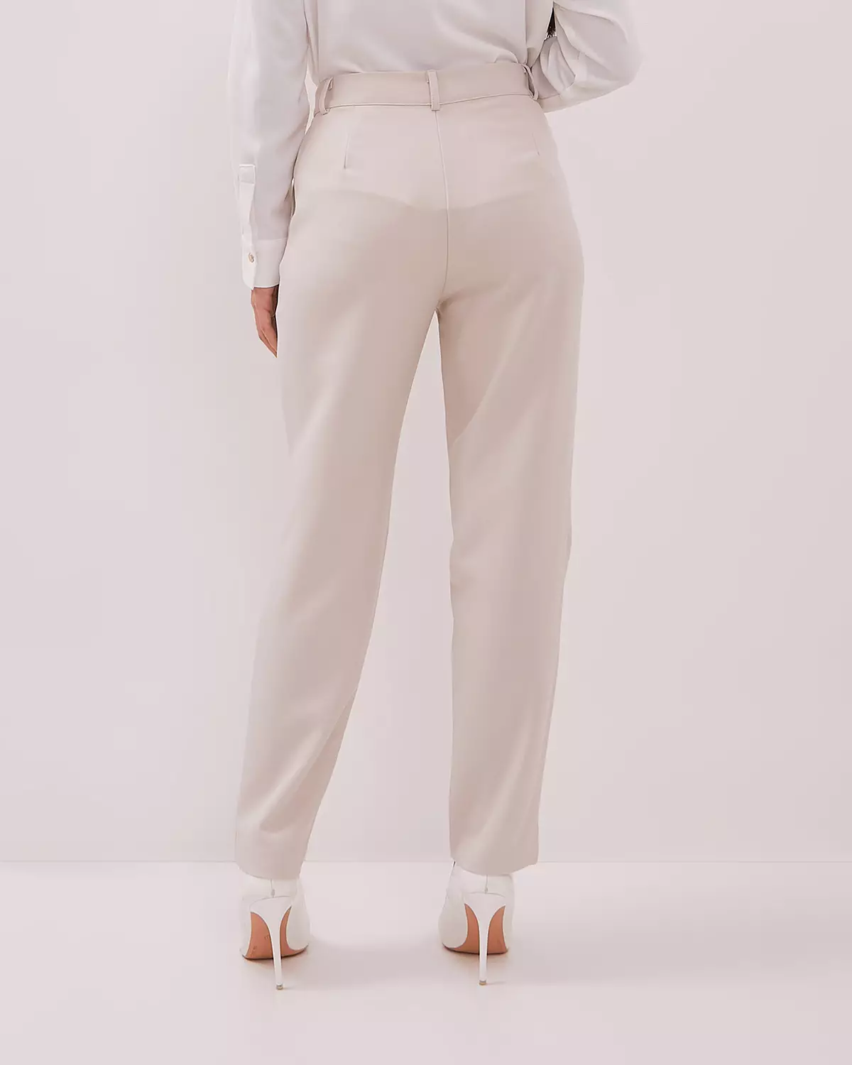 WOMEN'S CREAM LONG PANTS