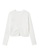 MANGO KIDS white Ruched Detail T-Shirt A7E8EKABDC7BA9GS_1