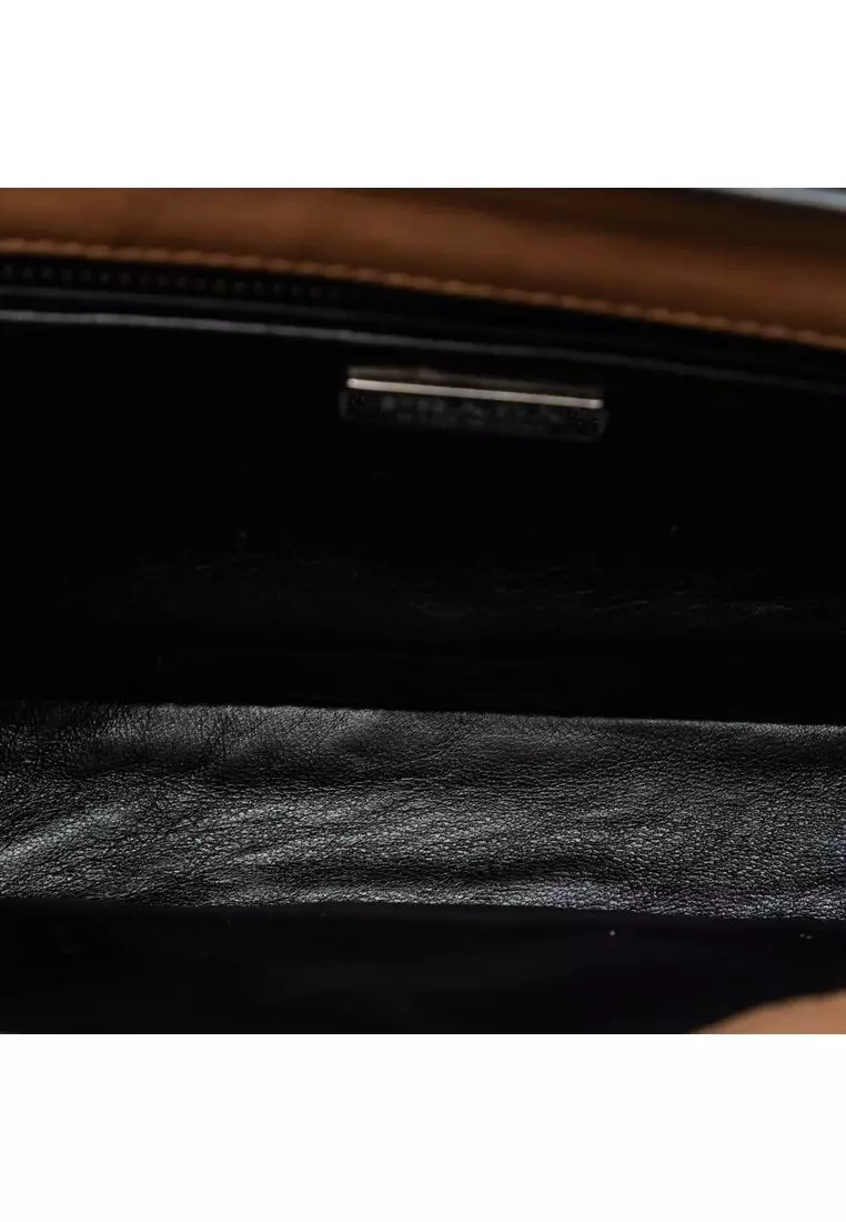 Pre-Loved Prada Glace Calf Arcade Crossbody