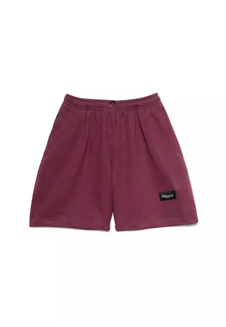 Celana Pendek Burgundy Uniqlo Boardshort