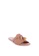 ANINA brown Roux Slide Sandals CC11DSHA2A1A13GS_2