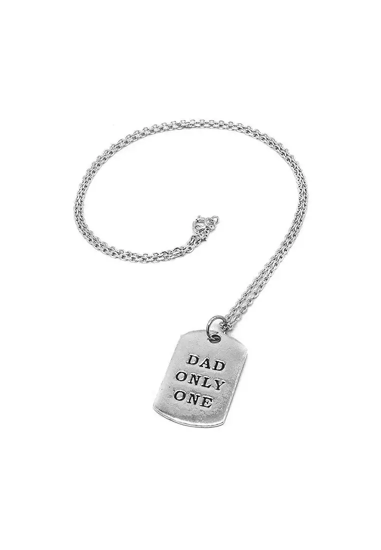 Unisilver dog tag necklace store price