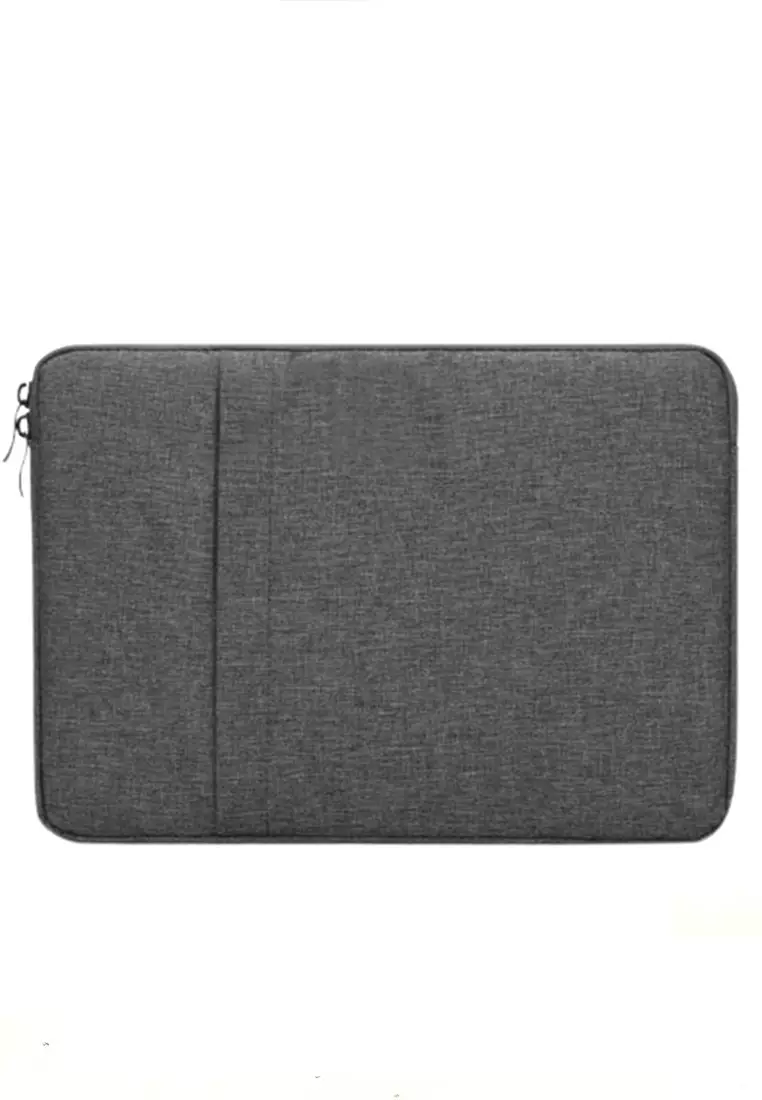 Hugo Sleeve Bag Laptop Unisex Waterproof 15.6 Inch Large Storage Material Oxford ORIGINAL - Deep Gray