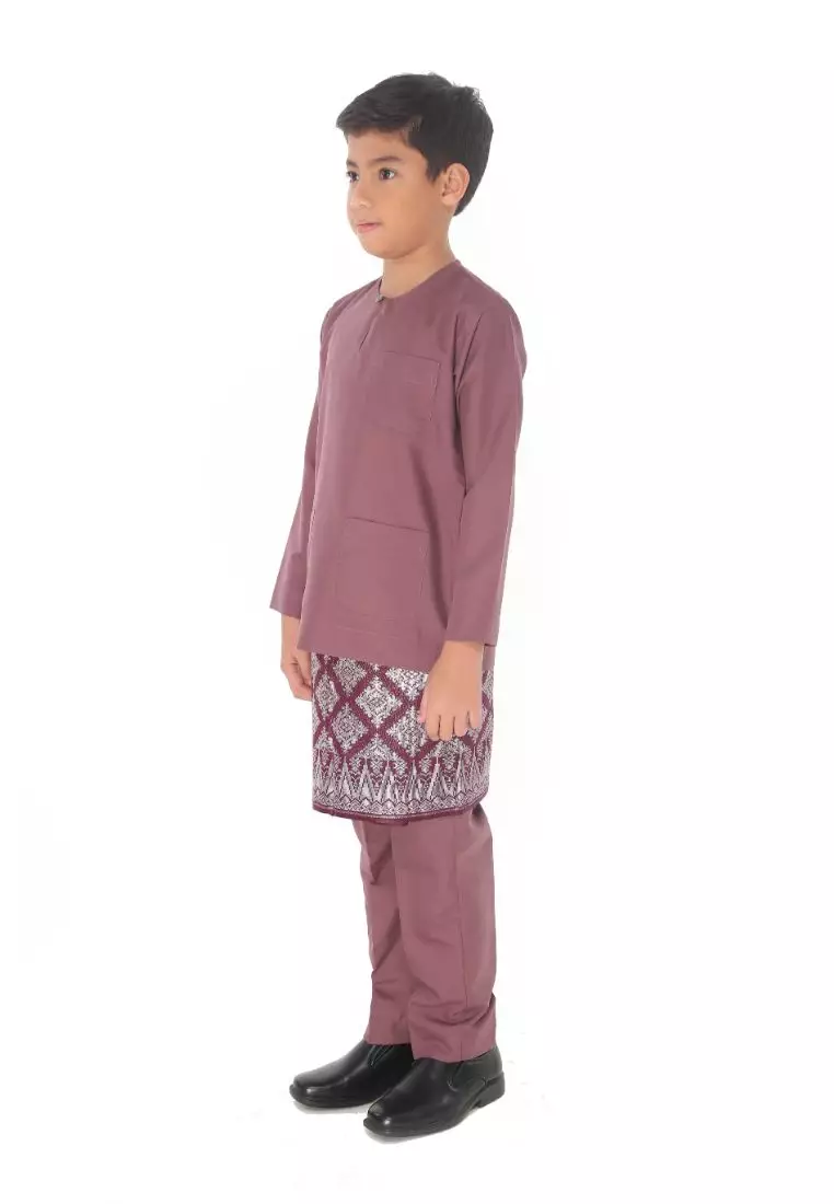 Baju Melayu Moden Teluk Belanga For Kids