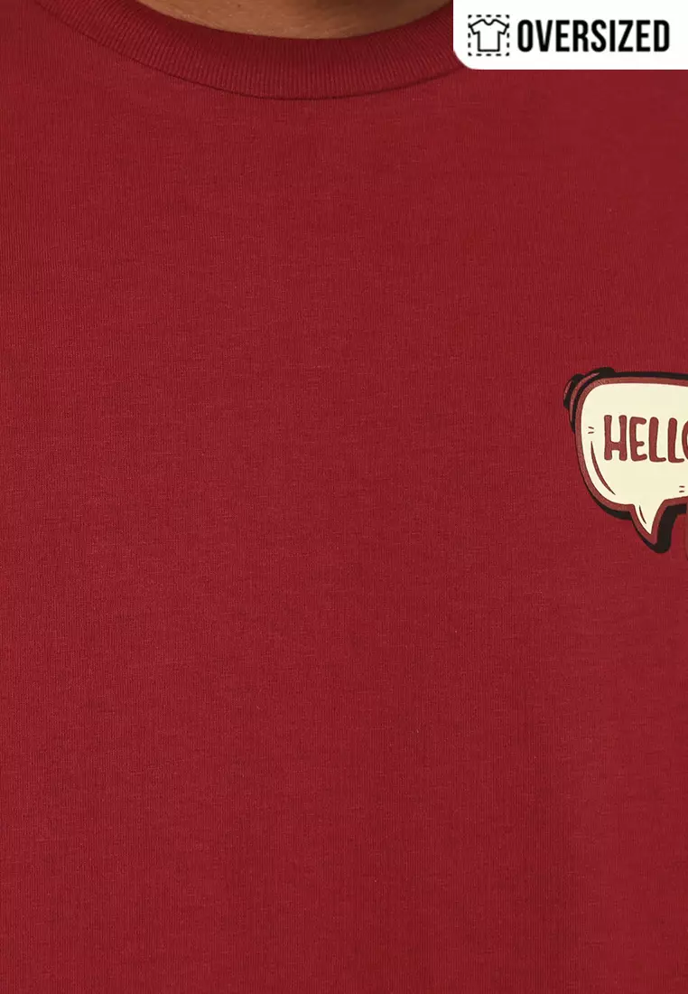 RBJ T-Shirt Cotton Combed Oversized Pria 2079250231