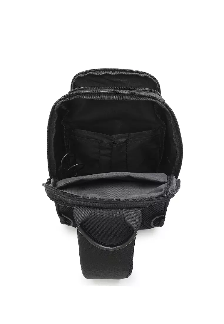 Men's Waist Bag / Belt Bag / Chest Bag - Black