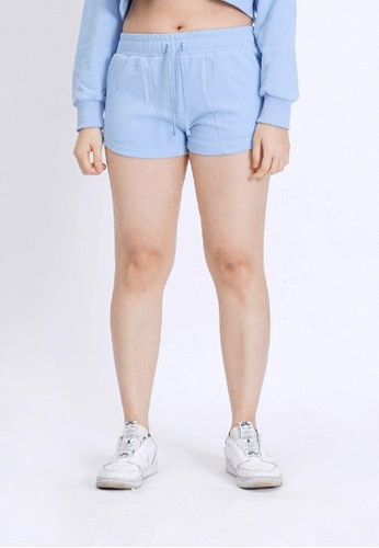 Jual Sparse Label Sparse Women Comfy Shorts Baby Blue Celana Pendek Wanita Biru Muda Original Zalora Indonesia