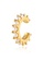 ELLI GERMANY white Earrings Single Earcuff in Gold Plated C2BD8AC11B1CAFGS_2