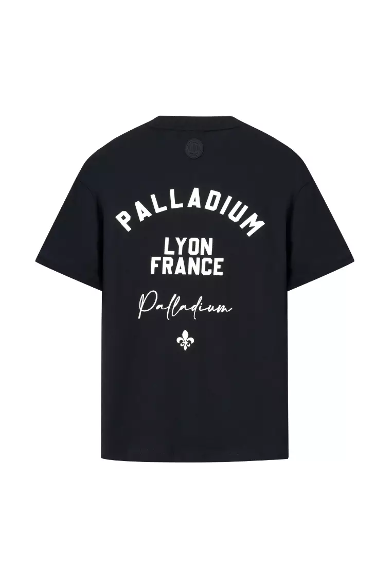MEN'S VINTAGE PALLADIUM LOGO LOOSE FIT COTTON T-SHIRT