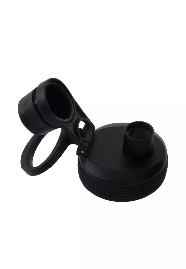 Oasis Stainless Steel Insulated Sports Water Bottle with Screw Cap 1.1L - Black