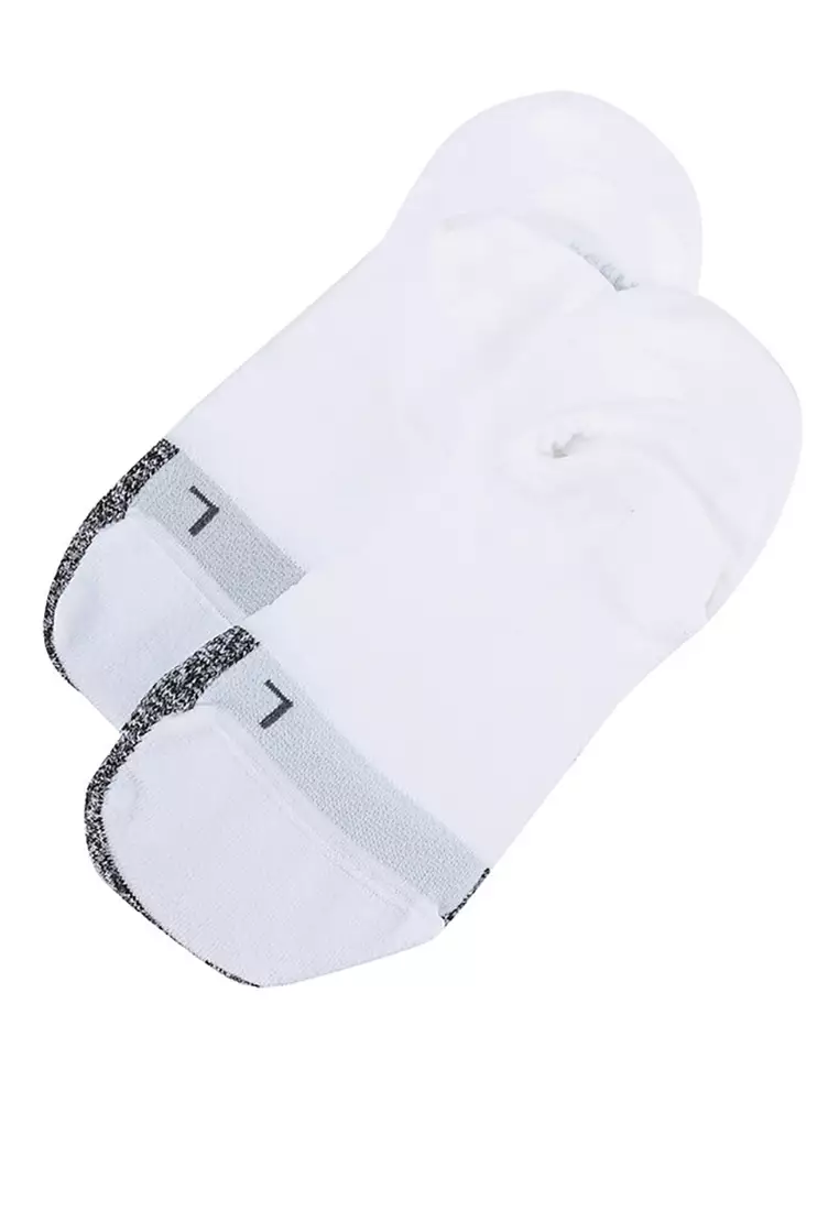 Jual Under Armour Breathe 2Pack No Show Tab Socks Original 2023