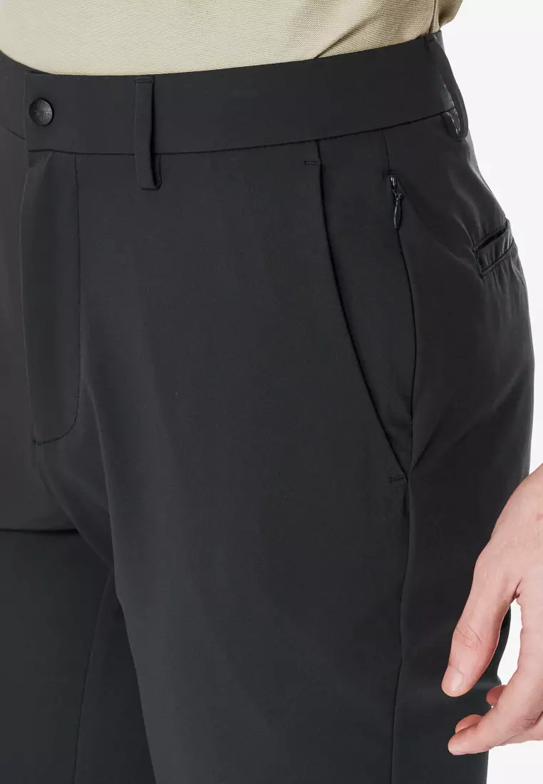 Ink Grey Slim Fit High Stretch Trousers