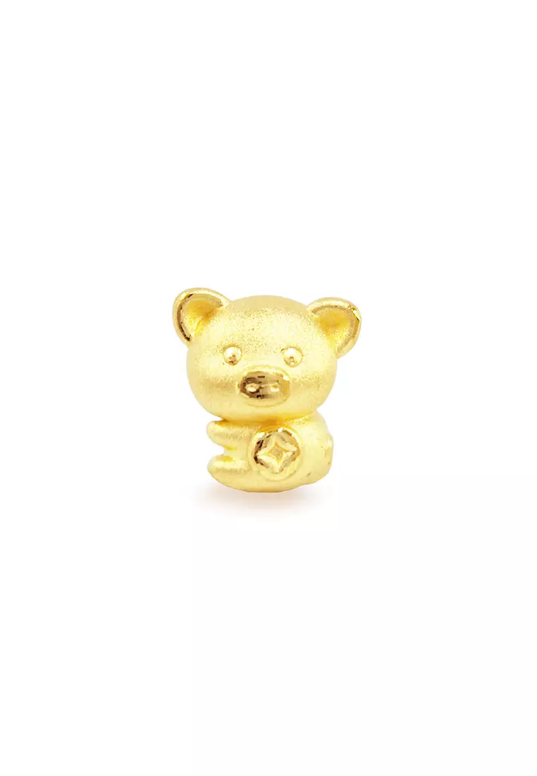 999.9/24K Pure Gold 3D 12 Zodiac Charm - Pig B650L