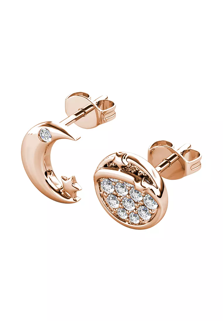 Meteor Earring RG - Anting Crystal by Her Jewellery