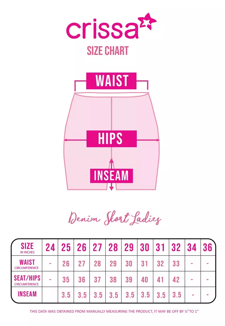 Denim Skort Ladies
