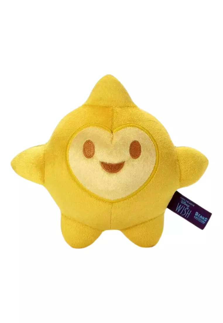 Disney Cartoon The Wish Yellow Star Plush Dolls