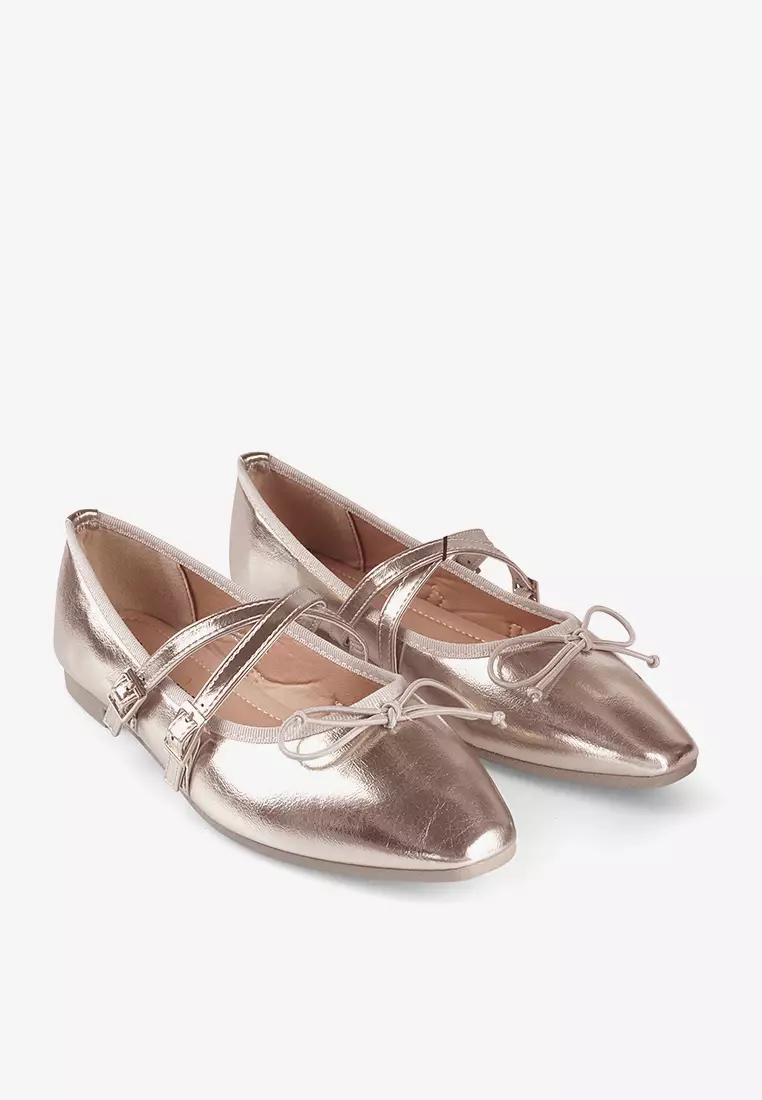 Sepatu Flat Shoes Wanita Mary Jane L.Anya