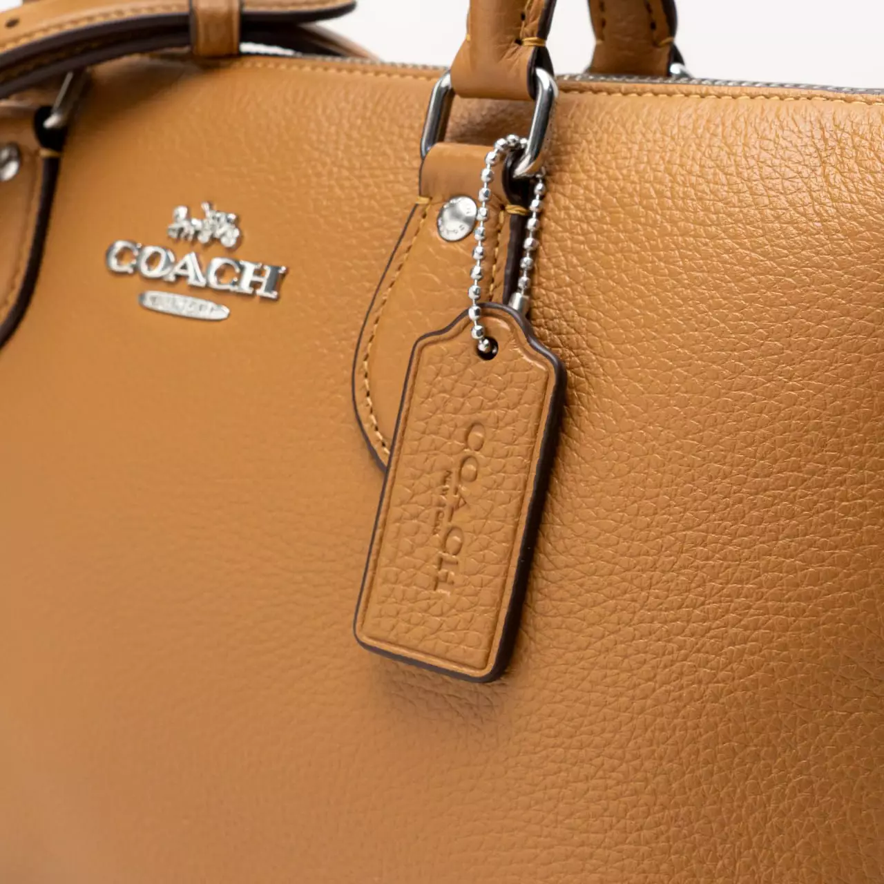 [12.12 Dealcember] Georgia Satchel Bag Light Saddle Shw