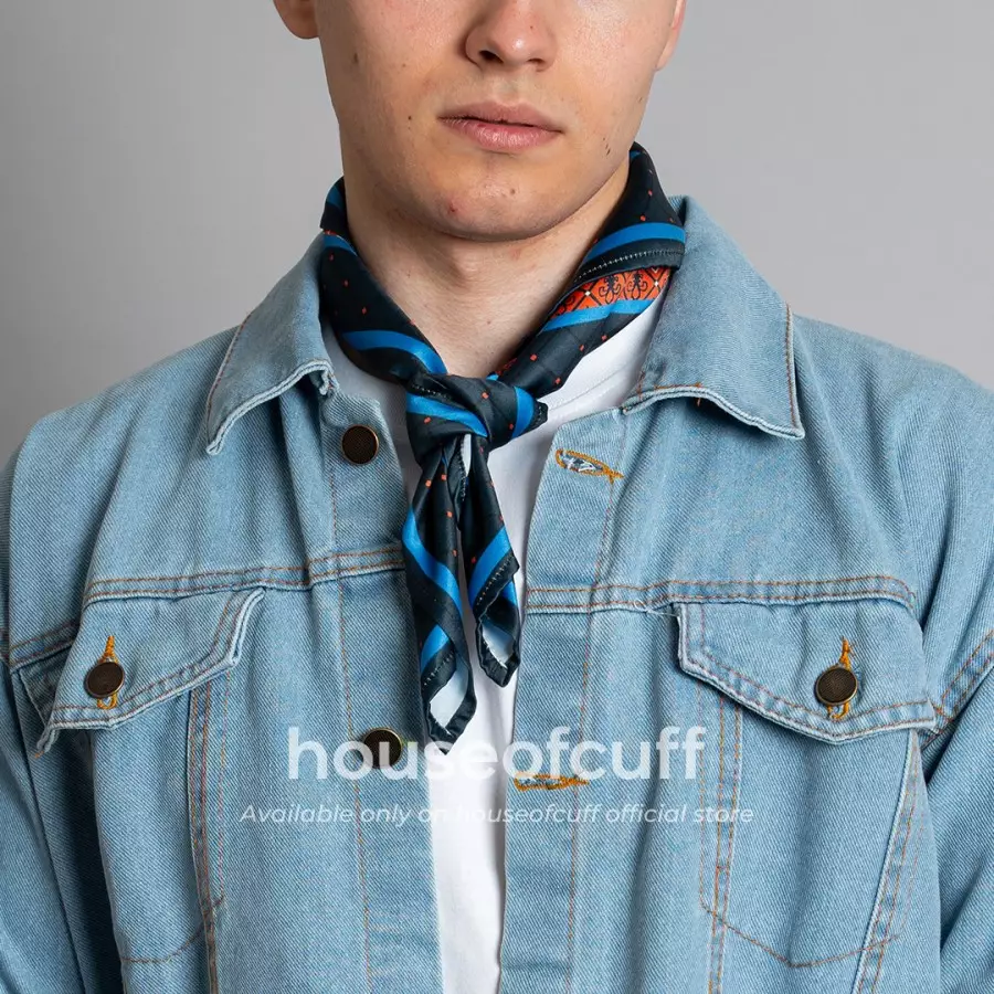 Houseofcuff Scarf Syal Bandana Leher Pria Formal X32
