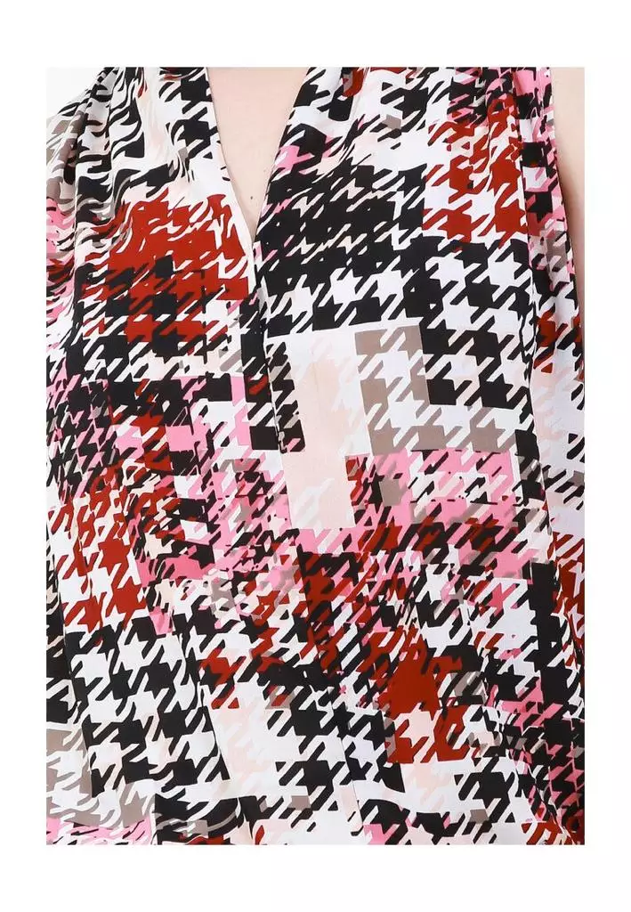 Chanira Penola Blouse-Red Multi