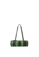 Snake Embossed Green