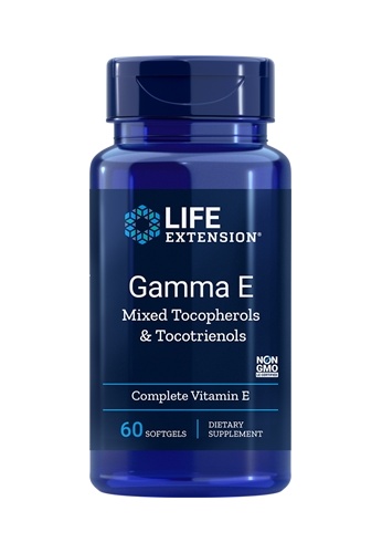 Life Extension LIFE EXTENSION GAMMA E MIXED TOCOPHEROLS & TOCOTRIENOL, 60 SOFTGELS DABC3ES63C5ABFGS_1