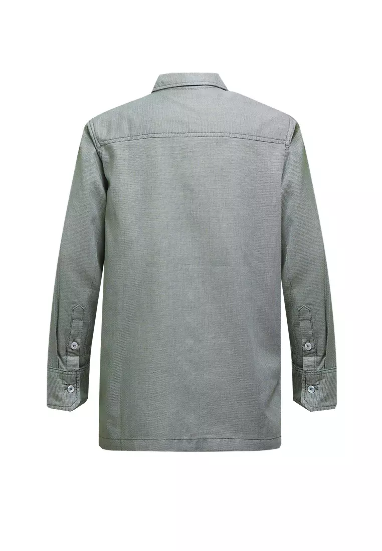 Pito Dito Boy Mehmedi Kemeja Panjang Anak Hijau - Size 4