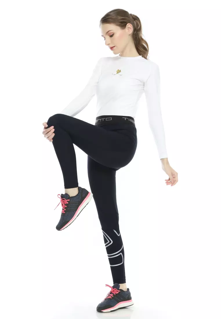 Long Pants Exo Black Silver Women