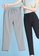 Twenty Eight Shoes grey VANSA Ice Silk Cotton Linen Ankle Pant VCW-PYMS9 8EFDFAAEFFE780GS_4