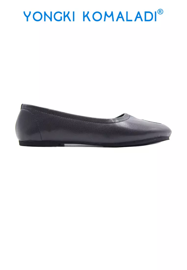 YONGKI KOMALADI KIMBERLY FLATSHOES OL-AR8906-24 HITAM