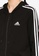 ADIDAS black essentials single jersey 3-stripes full-zip hoodie 9076FAA6DC7E1DGS_3