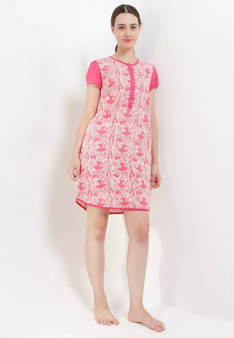 Daster Dress Pijama Baju Tidur Sleepwear