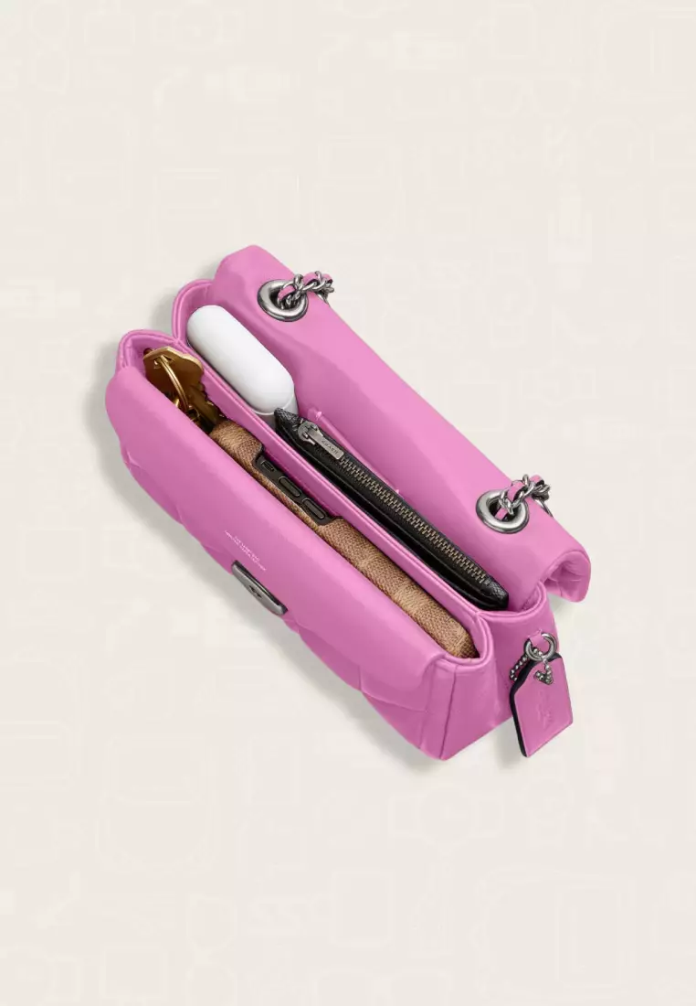 Coach Tabby Shoulder Bag 20 With Pillow Quilting Fuchsia