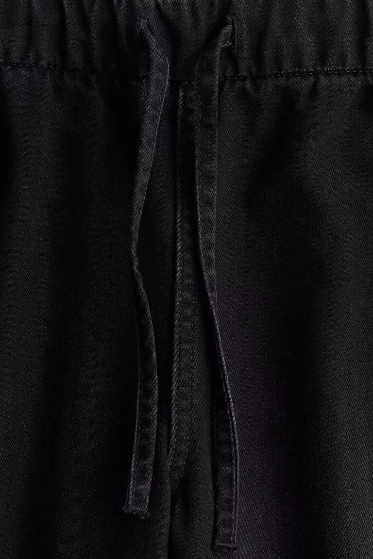 Denim joggers