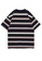 HAPPY FRIDAYS black Contrast Stripe Short Sleeve T-shirt UP8140-2 6F49AAA3770015GS_2