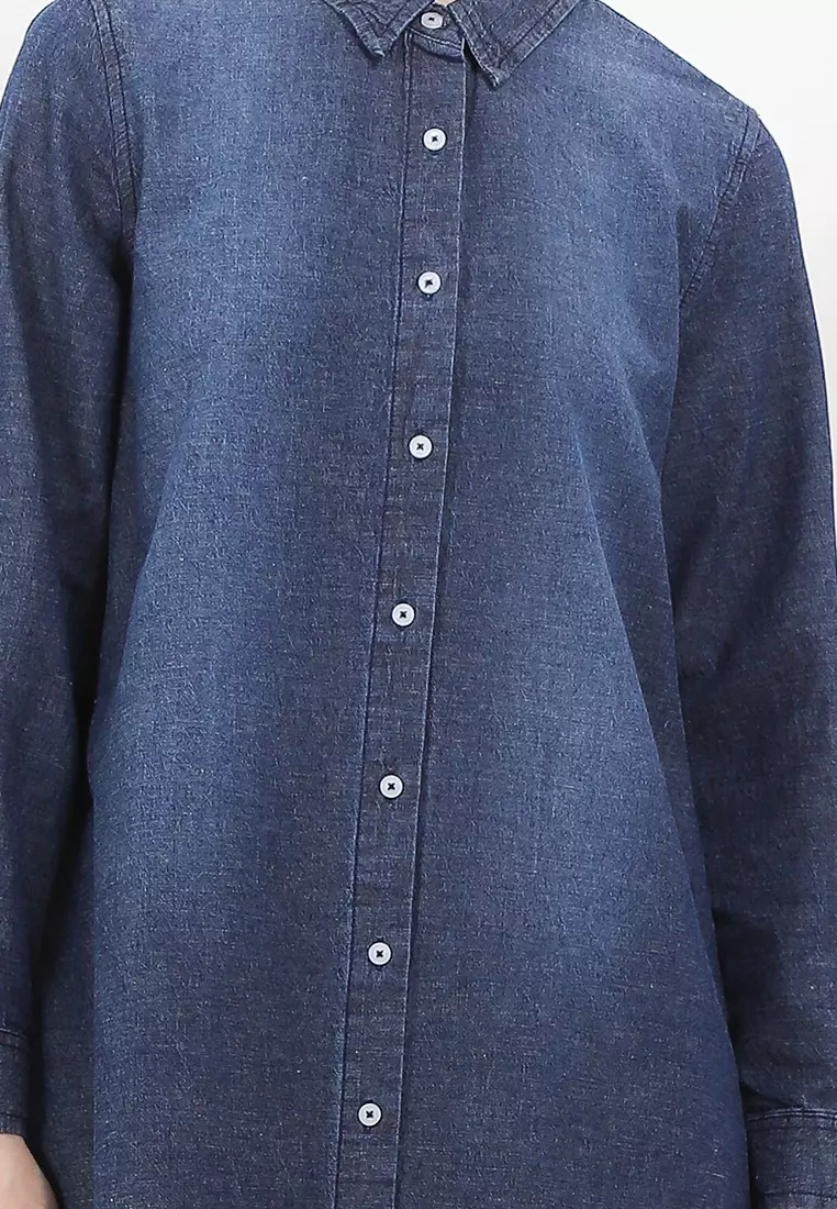 Ginevra Denim Shirt Dress