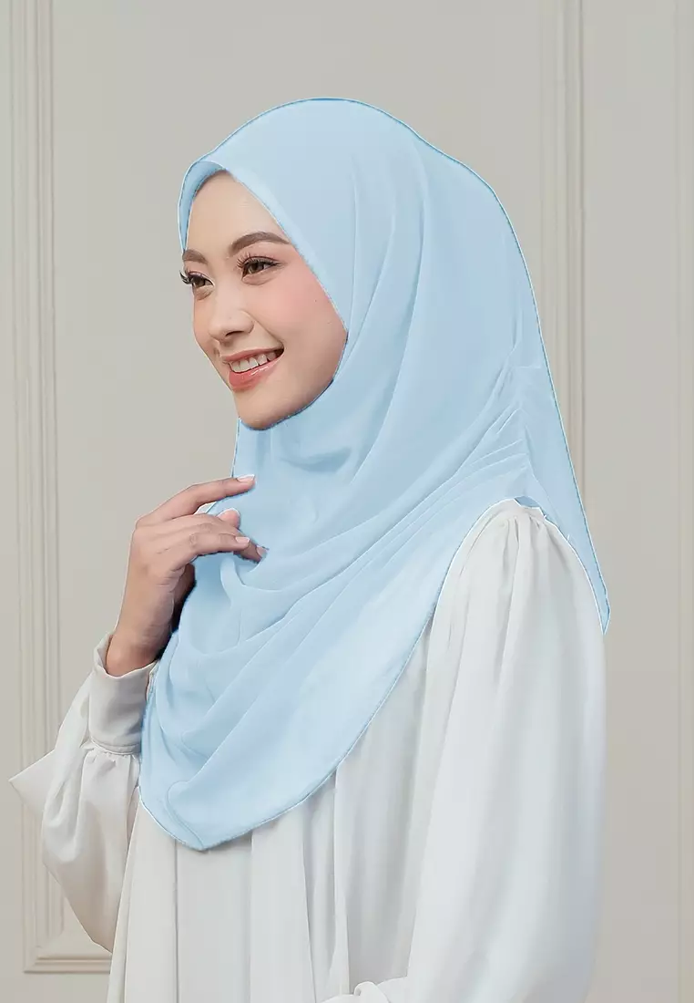 HIJAB INSTAN AURORA - BABY BLUE